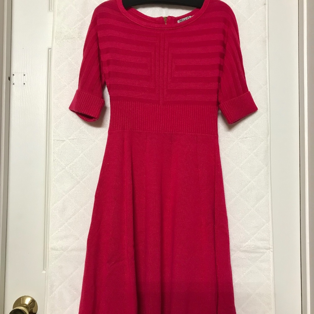 ELIZA J Sweater Dress Size PXS/ Pink